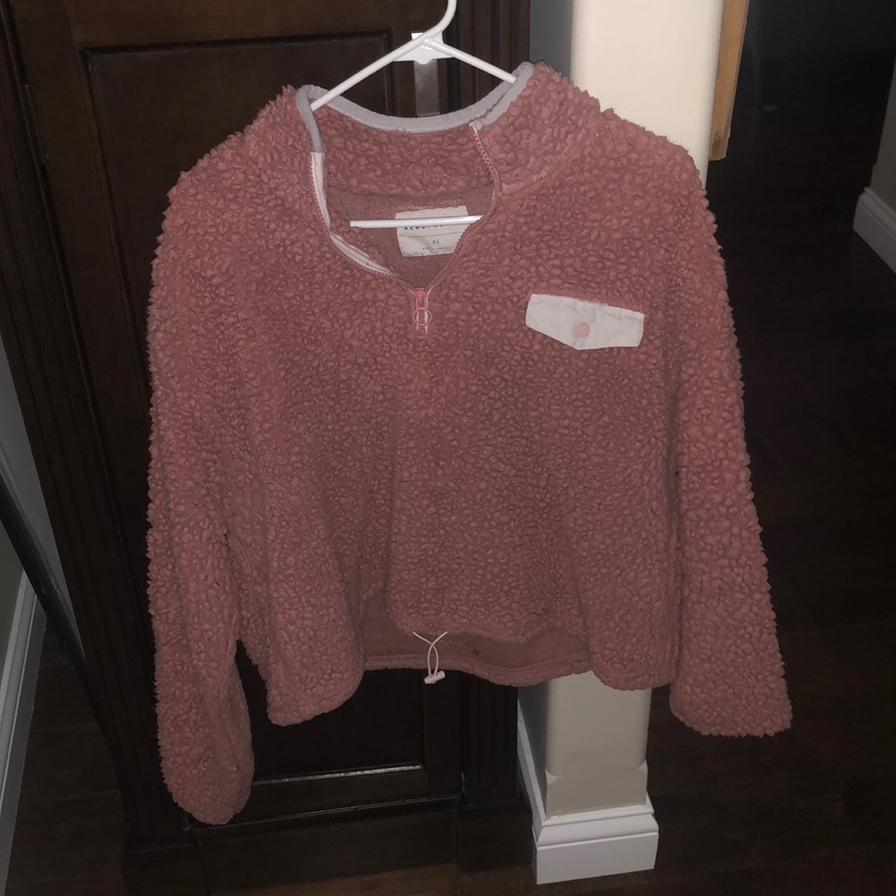 Fuzzy zip up